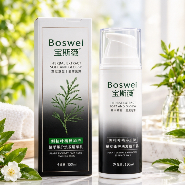 [해외직구] 보스웨이  천연 염색샴프 1세트