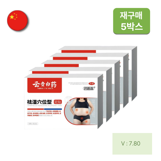 [해외직구] 바이오패치 5BOX 패키지 (1박스=X3팩)