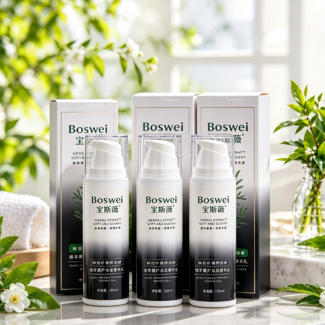 [해외직구] 보스웨이 천연 염색샴프 3세트