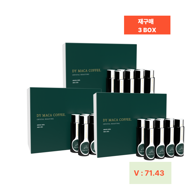 DY   마카커피 3 BOX * 3 (24병)