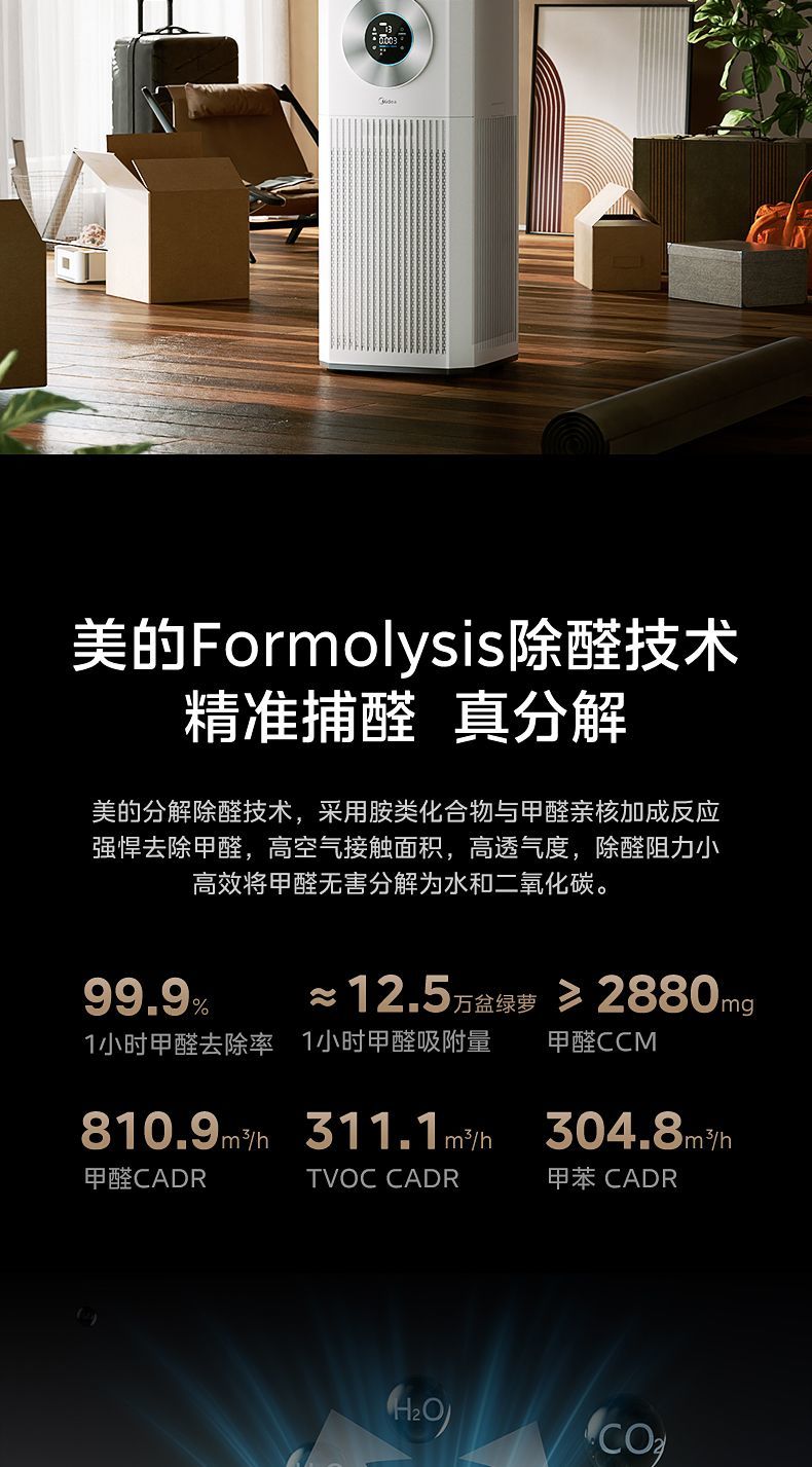 [해외직구]   대면적 공기청정기 1대