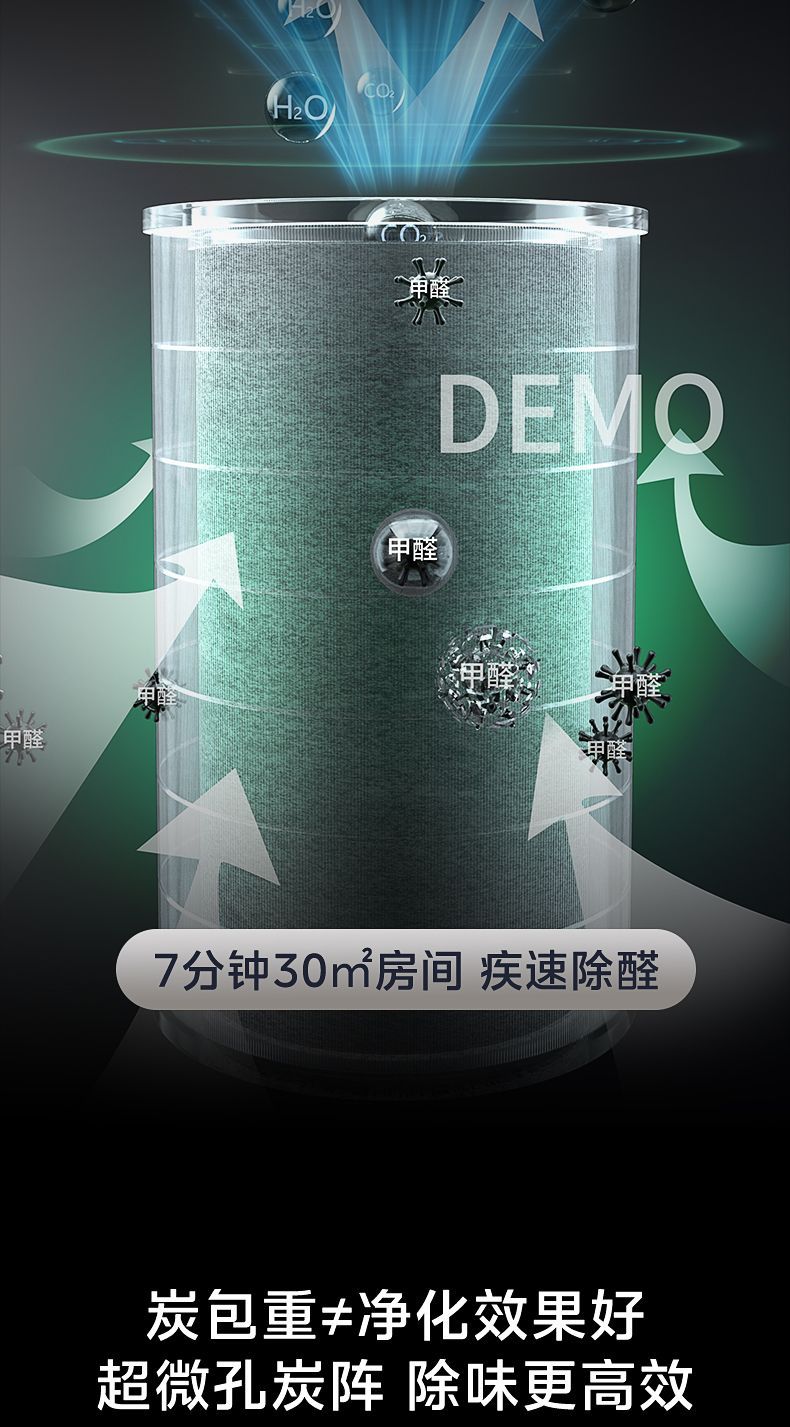 [해외직구]   대면적 공기청정기 1대