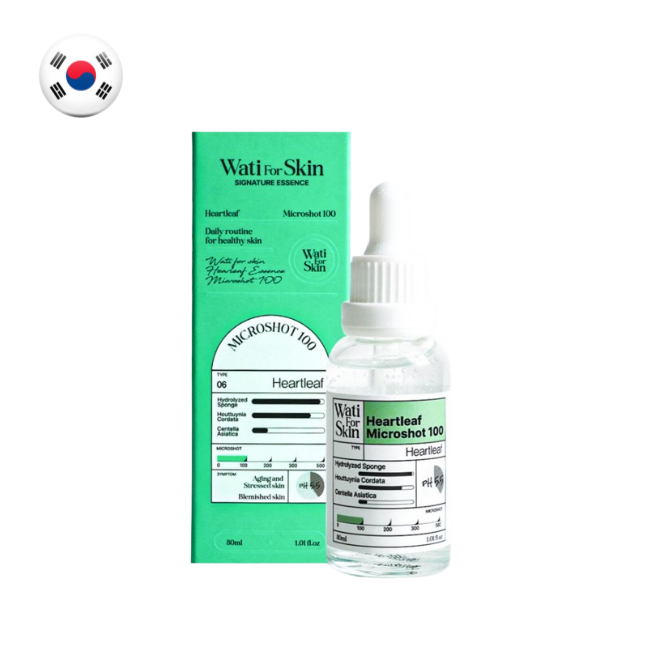 와티 포 스킨 어성초 에센스 마이크로샷 100, 30ml