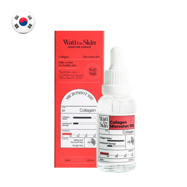 와티 포 스킨 콜라겐 에센스 마이크로샷 100, 30ml