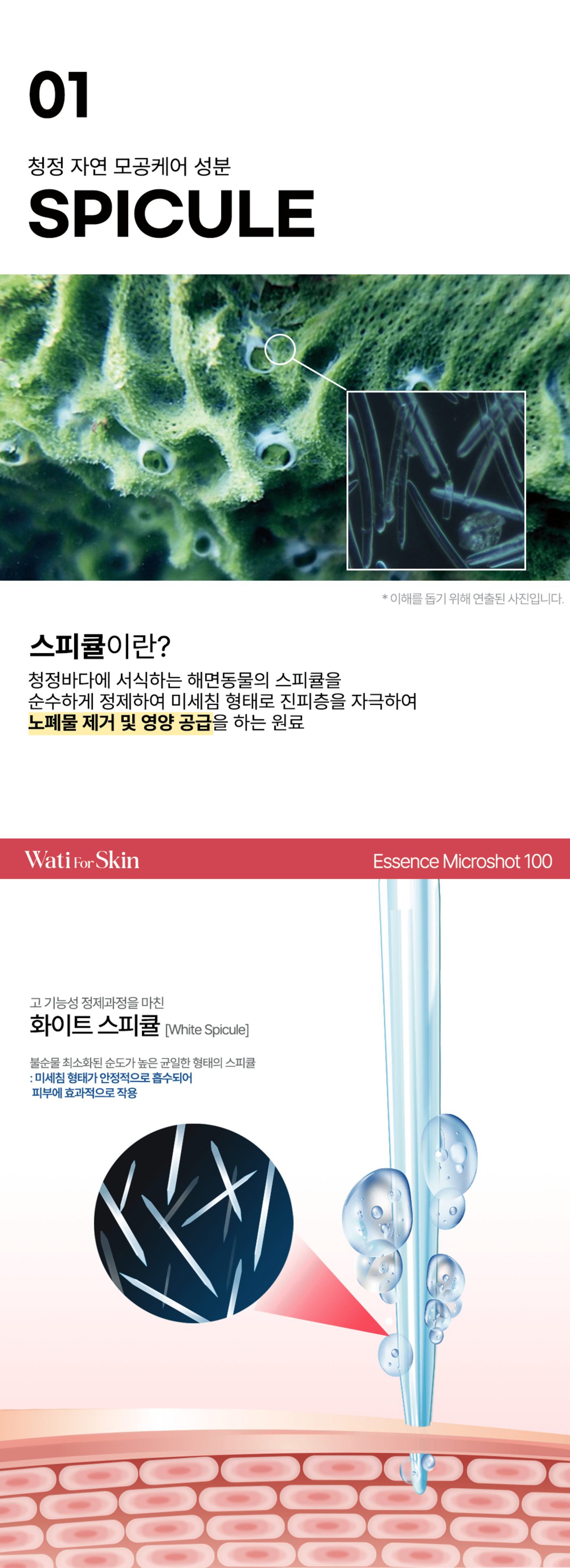 와티 포 스킨 콜라겐 에센스 마이크로샷 100, 30ml